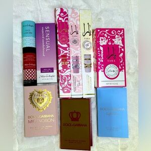Yara & Mix-o-logie Fragrance bundle. Bundle includes samples not pictured.